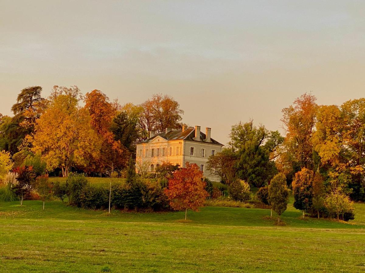 B&B Chateau De Preuil Vallenay Bagian luar foto