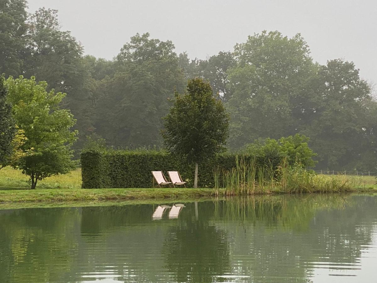 B&B Chateau De Preuil Vallenay Bagian luar foto