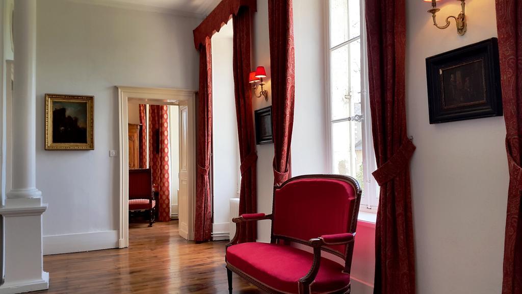 B&B Chateau De Preuil Vallenay Bagian luar foto